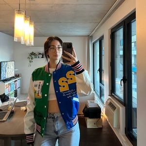 First Row varsity jacket